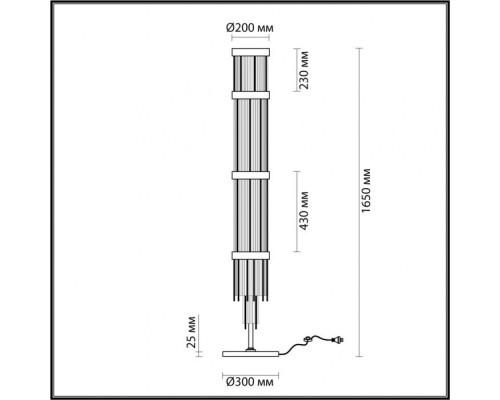 Торшер York 4788/12F Odeon Light Торшер York 4788/12F Odeon Light