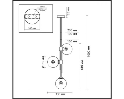 Потолочная люстра Brazeri 4800/3 Odeon Light Потолочная люстра Brazeri 4800/3 Odeon Light