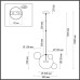 Подвесной светильник Bubbles 4802/12LA Odeon Light