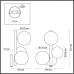 Бра Tovi 4818/3W Odeon Light