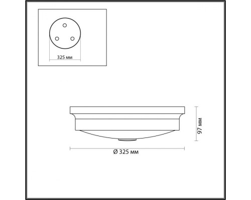 Настенно-потолочный светильник Marsei 4825/3C Odeon Light Настенно-потолочный светильник Marsei 4825/3C Odeon Light