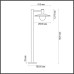 Наземный фонарь Furcadia 4833/1F Odeon Light