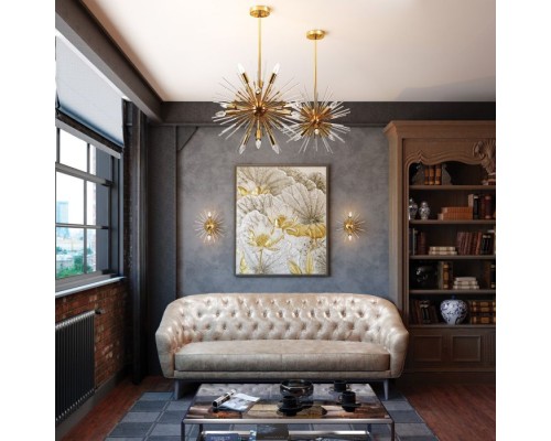 Потолочная люстра Kadrilia 4849/6 Odeon Light Потолочная люстра Kadrilia 4849/6 Odeon Light
