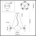 Подвесная люстра Fluent 4858/48L Odeon Light