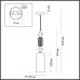 Подвесной светильник Candy 4861/1A Odeon Light
