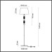 Торшер Candy 4861/1FA Odeon Light
