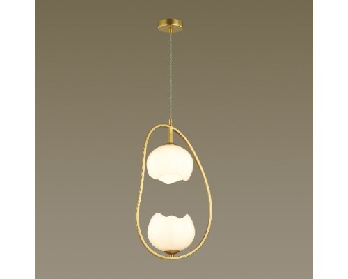 Подвесной светильник Waterlily 4873/2 Odeon Light Подвесной светильник Waterlily 4873/2 Odeon Light