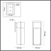 Настенный фонарь уличный Capi 4962/1W Odeon Light