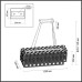 Подвесная люстра Buckle 4989/10 Odeon Light
