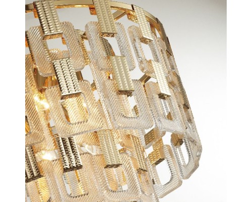 Подвесная люстра Buckle 4989/9 Odeon Light Подвесная люстра Buckle 4989/9 Odeon Light