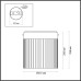 Потолочный светильник Pillari 5047/20LC Odeon Light