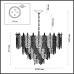 Подвесная люстра Tears 5049/19 Odeon Light