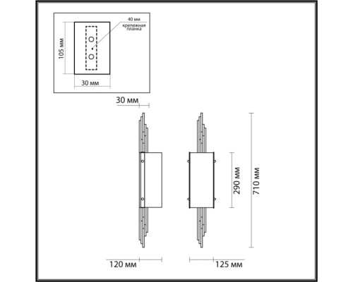 Настенный светильник Margaret 5415/2W Odeon Light Настенный светильник Margaret 5415/2W Odeon Light