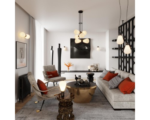 Интерьерная настольная лампа Elica 5418/1T Odeon Light Интерьерная настольная лампа Elica 5418/1T Odeon Light