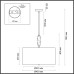 Подвесной светильник Pollen 5424/5 Odeon Light