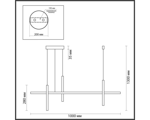 Подвесной светильник Vetta 6606/32L Odeon Light Подвесной светильник Vetta 6606/32L Odeon Light
