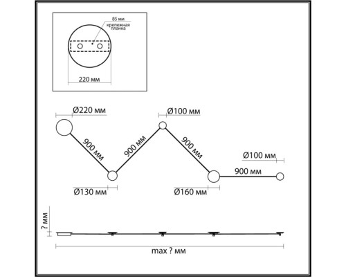 Настенный светильник Travertino 6625/25WL Odeon Light Настенный светильник Travertino 6625/25WL Odeon Light