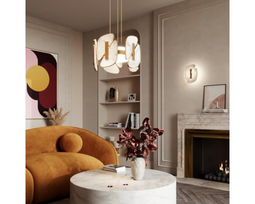 Настенный светильник Chiara 6638/10WL Odeon Light Настенный светильник Chiara 6638/10WL Odeon Light