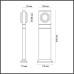 Наземный светильник Vart 6654/10GL Odeon Light
