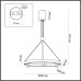 Подвесной светильник Beveren 6683/103L Odeon Light