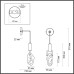Бра Lia 6696/5WL Odeon Light