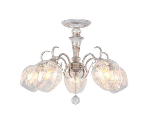 Потолочная люстра Cudacciolu OML-53907-05 Omnilux Потолочная люстра Cudacciolu OML-53907-05 Omnilux