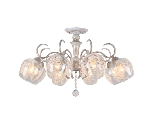 Потолочная люстра Cudacciolu OML-53907-08 Omnilux Потолочная люстра Cudacciolu OML-53907-08 Omnilux