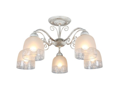 Потолочная люстра Ferraro OML-54907-05 Omnilux Потолочная люстра Ferraro OML-54907-05 Omnilux