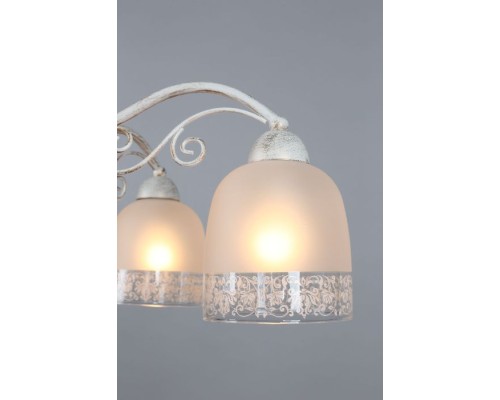 Потолочная люстра Ferraro OML-54907-05 Omnilux Потолочная люстра Ferraro OML-54907-05 Omnilux