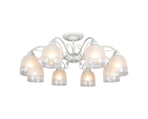Потолочная люстра Ferraro OML-54907-08 Omnilux Потолочная люстра Ferraro OML-54907-08 Omnilux