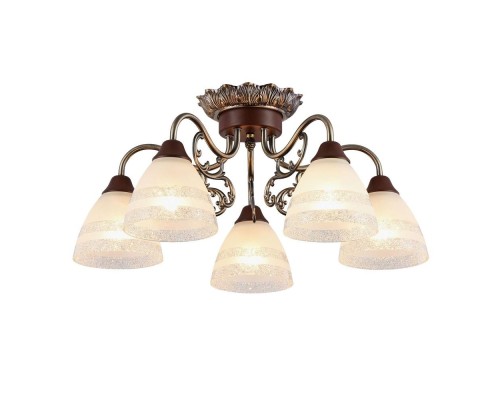 Потолочная люстра Carapelle OML-55707-05 Omnilux Потолочная люстра Carapelle OML-55707-05 Omnilux
