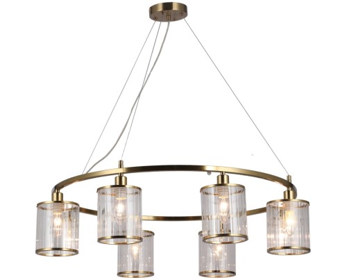 Подвесная люстра Lanloup OML-59803-06 Omnilux Подвесная люстра Lanloup OML-59803-06 Omnilux