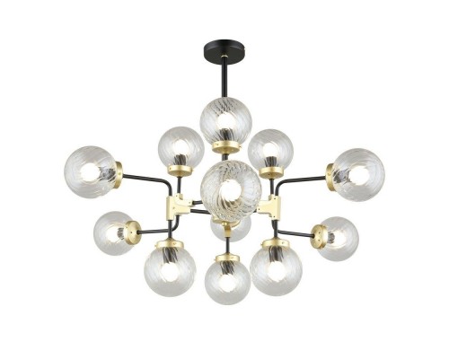 Потолочная люстра Solferino OML-94407-12 Omnilux Потолочная люстра Solferino OML-94407-12 Omnilux