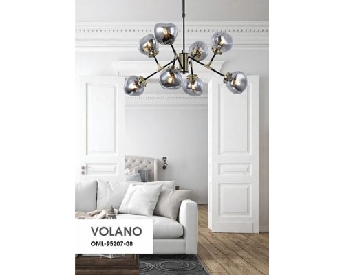 Потолочная люстра Volano OML-95207-08 Omnilux Потолочная люстра Volano OML-95207-08 Omnilux