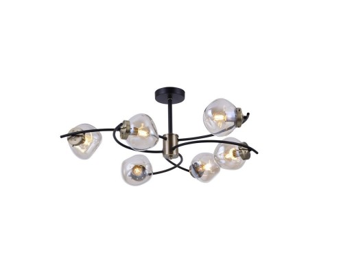 Потолочная люстра Moncalvo OML-95307-06 Omnilux Потолочная люстра Moncalvo OML-95307-06 Omnilux