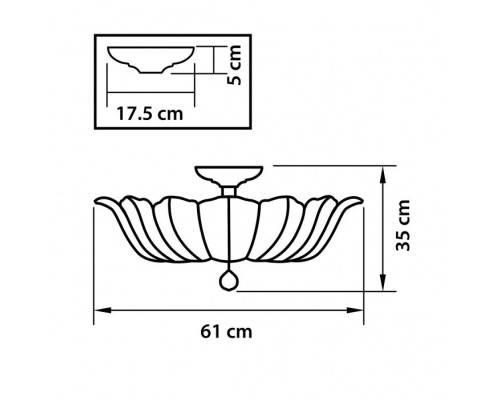 Потолочная люстра RICCIO 705132 Osgona Потолочная люстра RICCIO 705132 Osgona