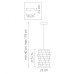 Подвесной светильник Limpio 722040 Osgona