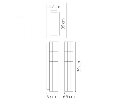 Настенный светильник Limpio 722620 Osgona Настенный светильник Limpio 722620 Osgona