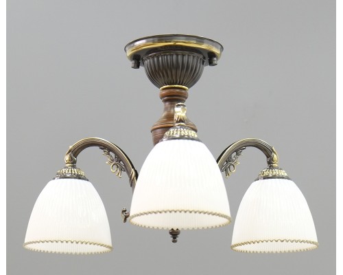 Потолочная люстра 3800 PL.3800/3 Reccagni Angelo Потолочная люстра 3800 PL.3800/3 Reccagni Angelo