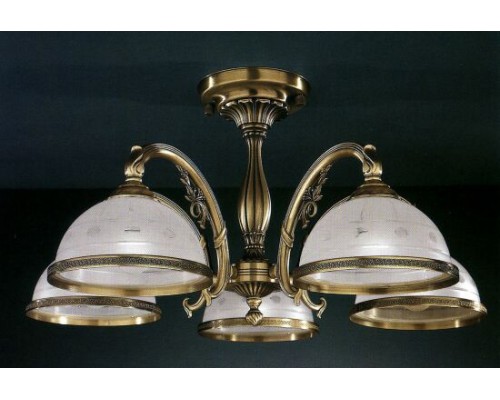 Потолочная люстра 3830 PL.3830/5 Reccagni Angelo Потолочная люстра 3830 PL.3830/5 Reccagni Angelo