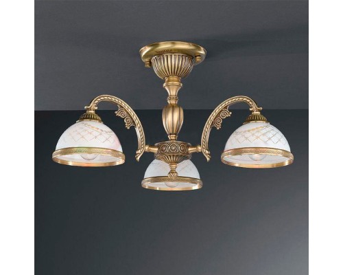 Потолочная люстра 7022 PL.7022/3 Reccagni Angelo Потолочная люстра 7022 PL.7022/3 Reccagni Angelo