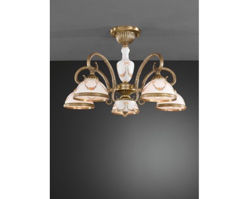 Потолочная люстра 8030 PL.8030/5 Reccagni Angelo Потолочная люстра 8030 PL.8030/5 Reccagni Angelo