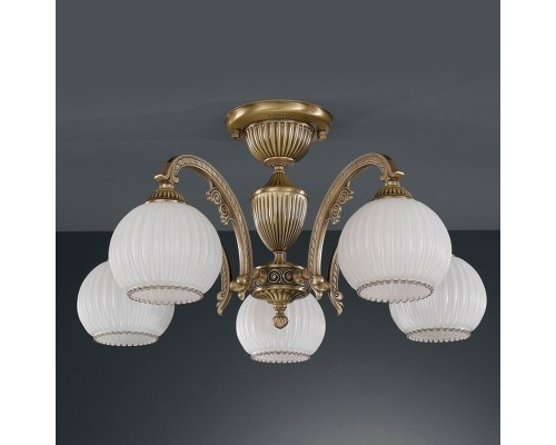 Потолочная люстра 8720 PL.8720/5 Reccagni Angelo Потолочная люстра 8720 PL.8720/5 Reccagni Angelo