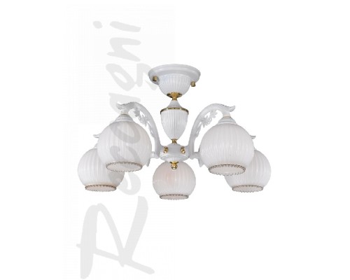 Потолочная люстра PL.9600/5 Reccagni Angelo Потолочная люстра PL.9600/5 Reccagni Angelo