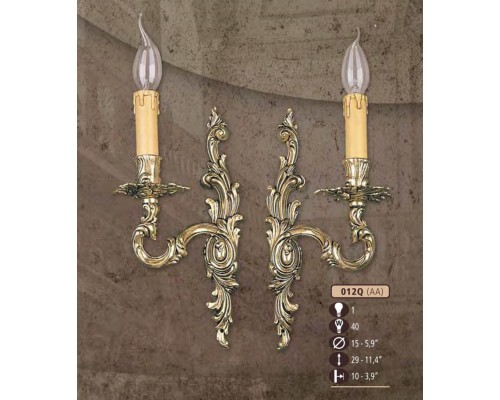 Бра 012Q 012Q/1 AA Riperlamp Бра 012Q 012Q/1 AA Riperlamp
