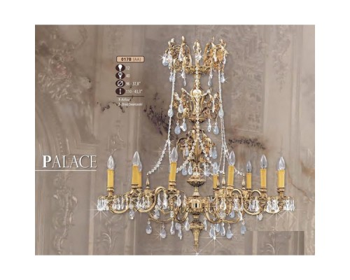 Подвесная люстра 017B 017B/12 AA ASFOUR Riperlamp Подвесная люстра 017B 017B/12 AA ASFOUR Riperlamp