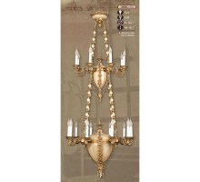 Подвесная люстра 259G 259G/13+9 AQ CREAM ALABASTER Riperlamp