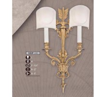 Бра 592P 592P/2 AB CREAM SHADE Riperlamp