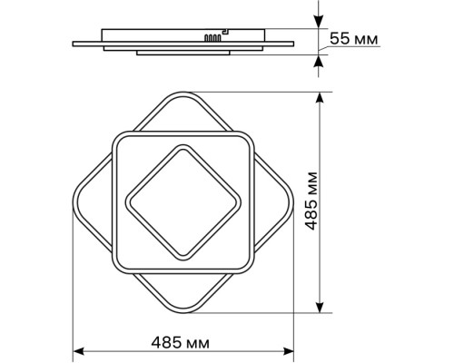 Потолочная люстра Galassia 51583 2 Ritter Потолочная люстра Galassia 51583 2 Ritter