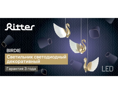 Подвесной светильник Birdie 51637 2 Ritter Подвесной светильник Birdie 51637 2 Ritter